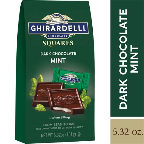 Ghirardelli Squares Dark Chocolate Mint tv commercials
