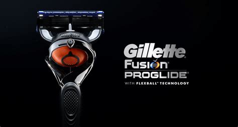 Gillette ProGlide with FlexBall Technology