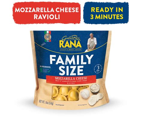 Giovanni Rana Mozzarella Cheese Ravioli tv commercials