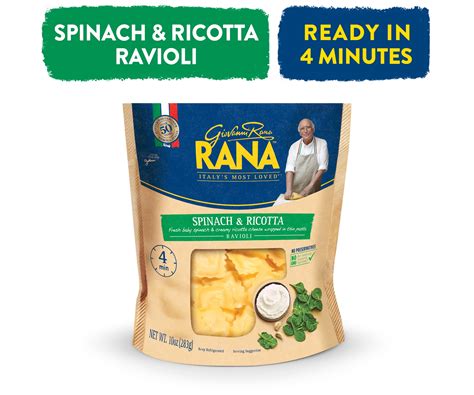 Giovanni Rana Spinach & Ricotta Ravioli logo