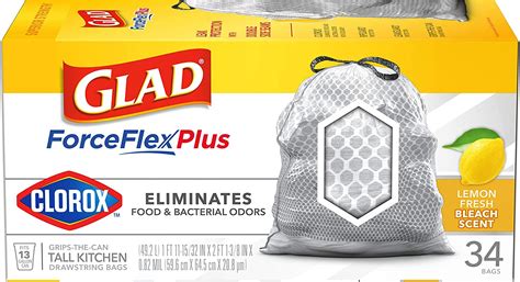 Glad ForceFlexPlus With Clorox Bags tv commercials