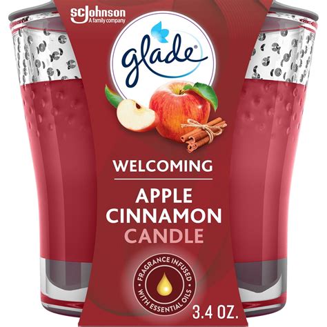 Glade Apple Cinnamon Large Candle