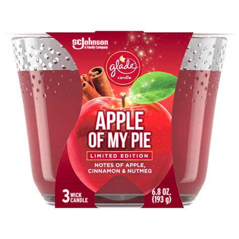Glade Apple of My Pie 3-Wick Candle tv commercials