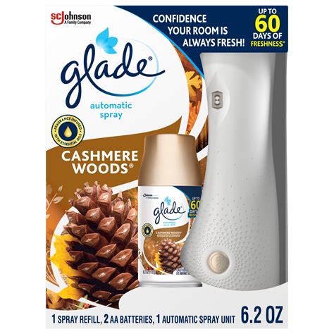 Glade Automatic Spray Refill Cashmere Woods