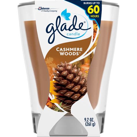 Glade Cashmere Woods Large Candle