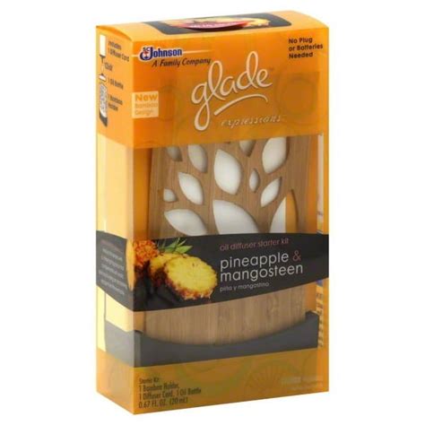 Glade Expressions Pineapple & Mangosteen Starter Kit tv commercials