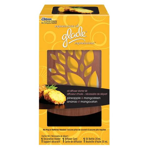 Glade Expressions Pineapple and Mangosteen logo