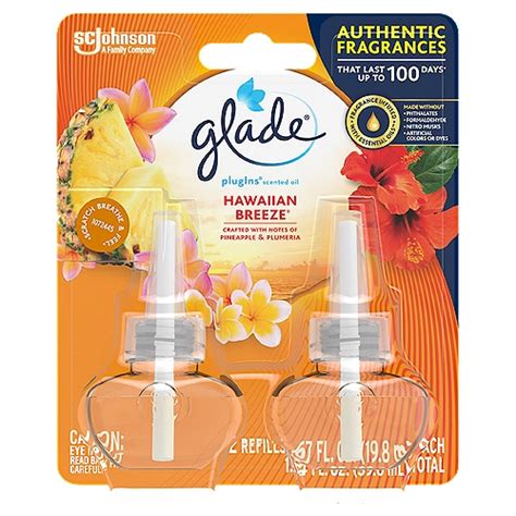 Glade Hawaiian Breeze PlugIns Scented Oil logo