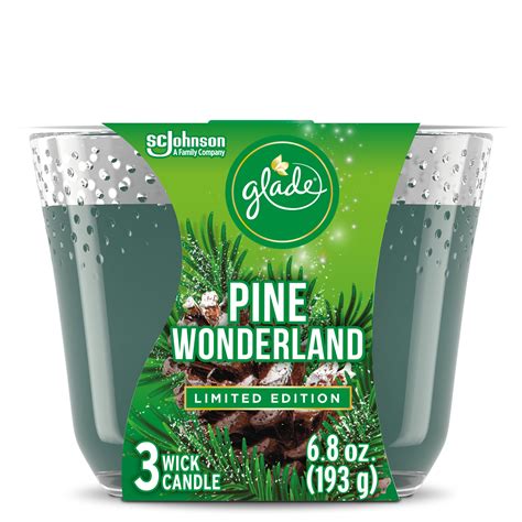 Glade Pine Wonderland 3-Wick Candle logo