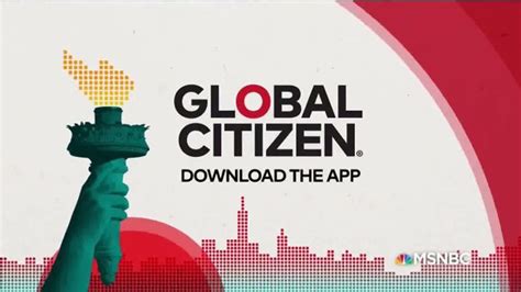 Global Citizen App TV Spot, 'MSNBC: Contribute' created for Global Citizen