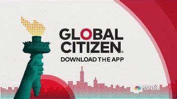 Global Citizen App TV Spot, 'MSNBC: Take Action' created for Global Citizen