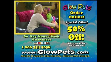 Glow Pets TV commercial - Half Off