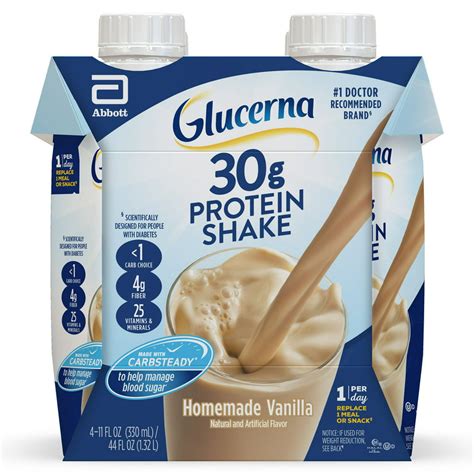 Glucerna 30g Protein Shake Homemade Vanilla logo