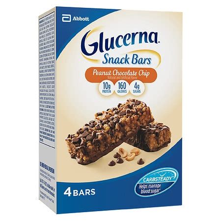 Glucerna Hunger Smart Snack Bars Chocolate Peanut Crisp