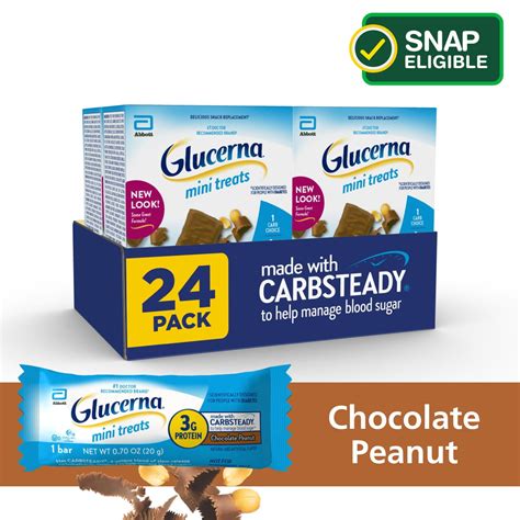 Glucerna Mini Snacks Chocolate Peanut