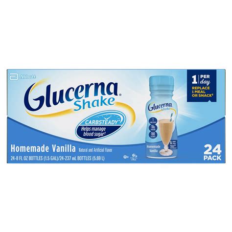 Glucerna Shake Homemade Vanilla logo