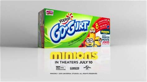 Go-GURT Minions GoGurt tv commercials