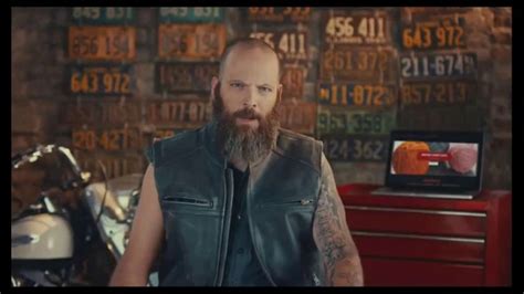 GoDaddy GoCentral TV Spot, 'Biker Mike's Crochet Classes' featuring Ryan Oliver