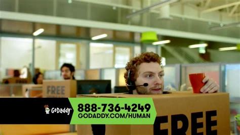 GoDaddy TV Spot, 'Free Human'