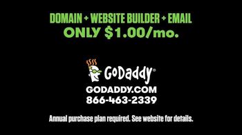 GoDaddy TV Spot, 'The World Against You' featuring Justin Campbell