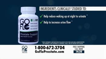GoFlo Prostate Support Supplement TV Spot, 'Aging Prostate'