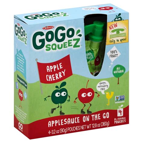 GoGo squeeZ Apple Cherry logo