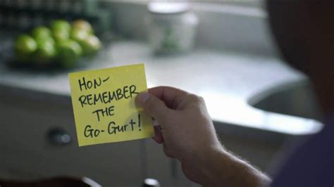 GoGurt TV commercial - Sticky Notes