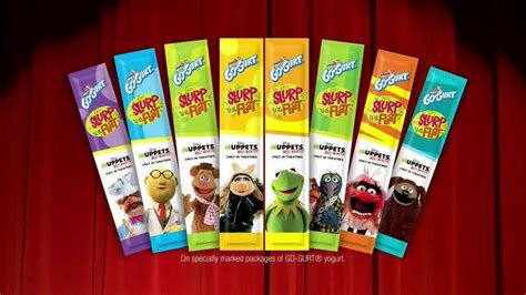 GoGurt Tubes TV commercial - Muppets Most Wanted