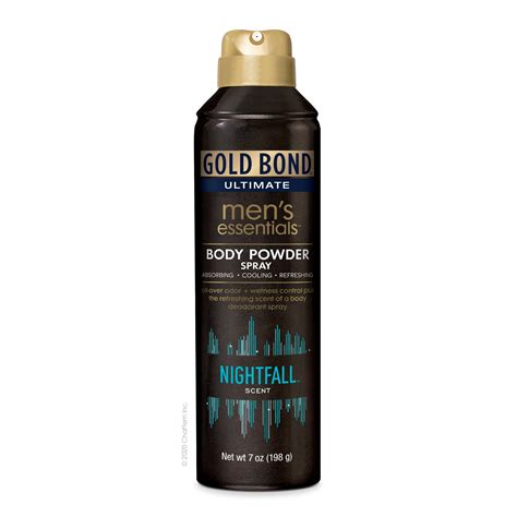 Gold Bond Ultimate Men's Body Powder Nighfall logo