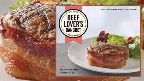 Golden Corral Bacon-Wrapped Sirloin