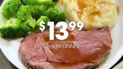 Golden Corral Endless Prime Rib