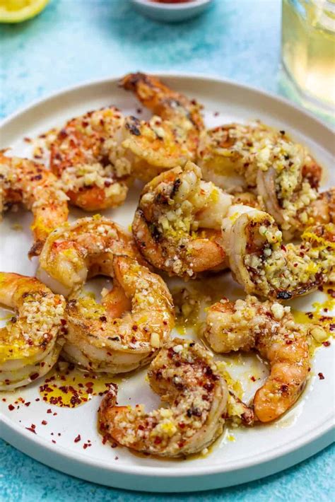 Golden Corral Garlic Parmesan Shrimp Skewers