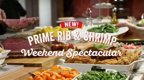 Golden Corral Prime Rib and Shrimp Spectacular tv commercials