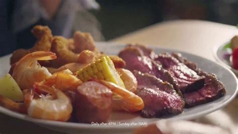 Golden Corral Slow-Smoked Sirloin and Shrimp Trio