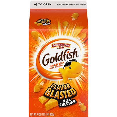 Goldfish Flavor Blasted Xtra Cheddar logo