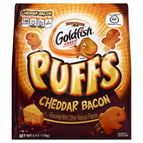 Goldfish Goldfish Puffs Cheddar Bacon logo