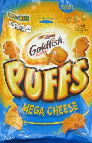 Goldfish Goldfish Puffs Mega Cheese logo