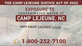 Goldwater Law Firm TV commercial - Camp Lejeune: Contaminated Water