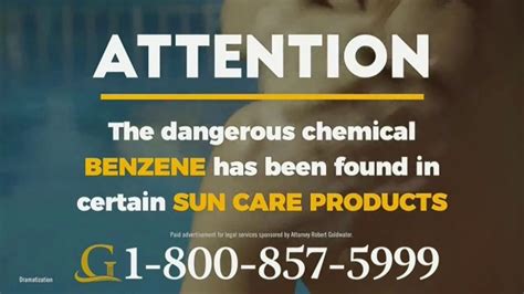 Goldwater Law Firm TV Spot, 'Sun Care Products'