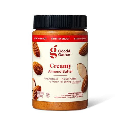 Good & Gather Creamy Almond Butter