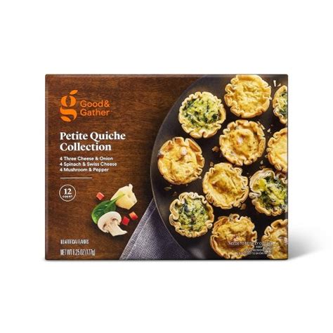 Good & Gather Frozen Petite Quiche Collection logo