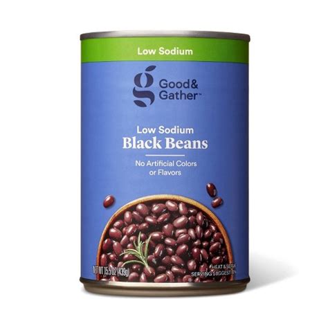 Good & Gather Low Sodium Black Beans tv commercials
