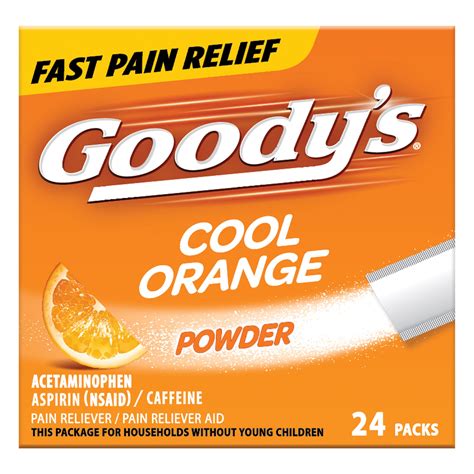 Goody's Cool Orange Headache Powder logo