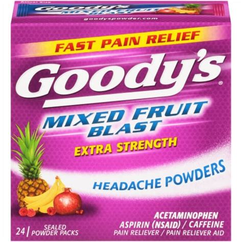 Goody's Mixed Fruit Blast Headache Powder logo