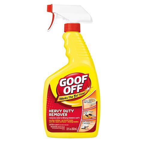 Goof Off Stain Remover Heavy Duty