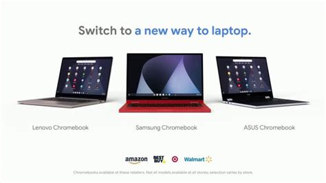 Google Chromebook TV Spot, 'Switch to a New Way to Laptop'