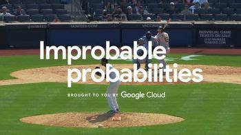 Google Cloud TV Spot, 'MLB: Improbable Probabilities' created for Google Cloud