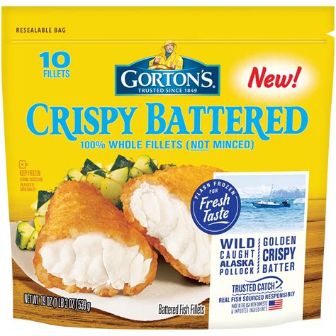 Gorton's Crispy Battered Fish Filet logo