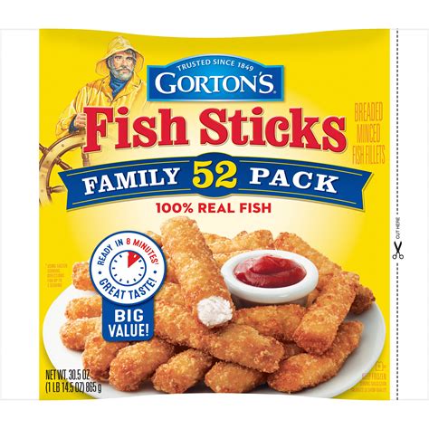 Gorton's Crunchy Breaded Fish Sticks logo