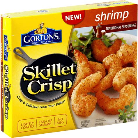 Gorton's Traditional Seasonings Skillet Crisp Shrimp logo